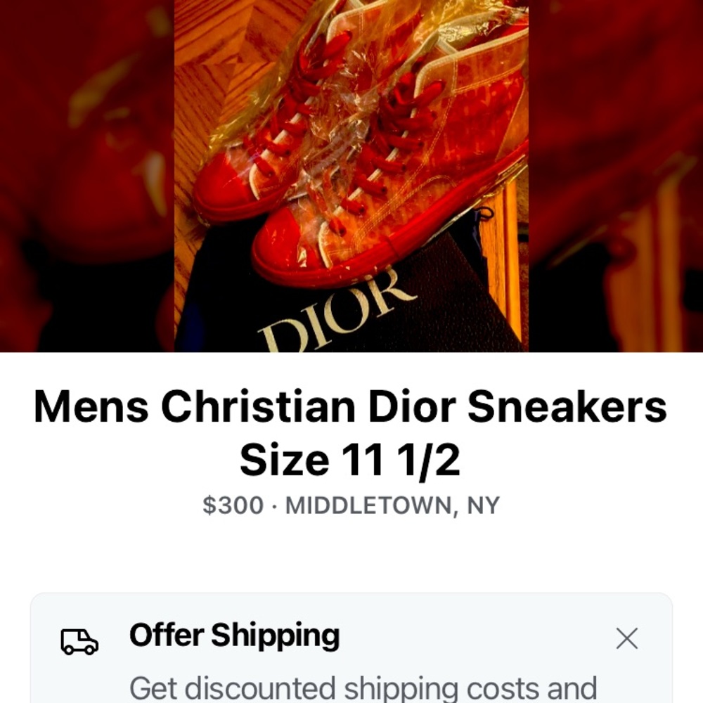 wore once excellent condition